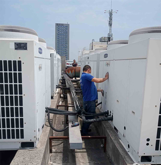 苏州市中央空调制热和不制冷系统维修方法